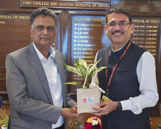 IRFC CMD calls on CAG